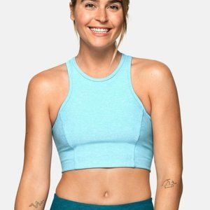 Outdoor Voices Athena Crop Top Pool Blue M
